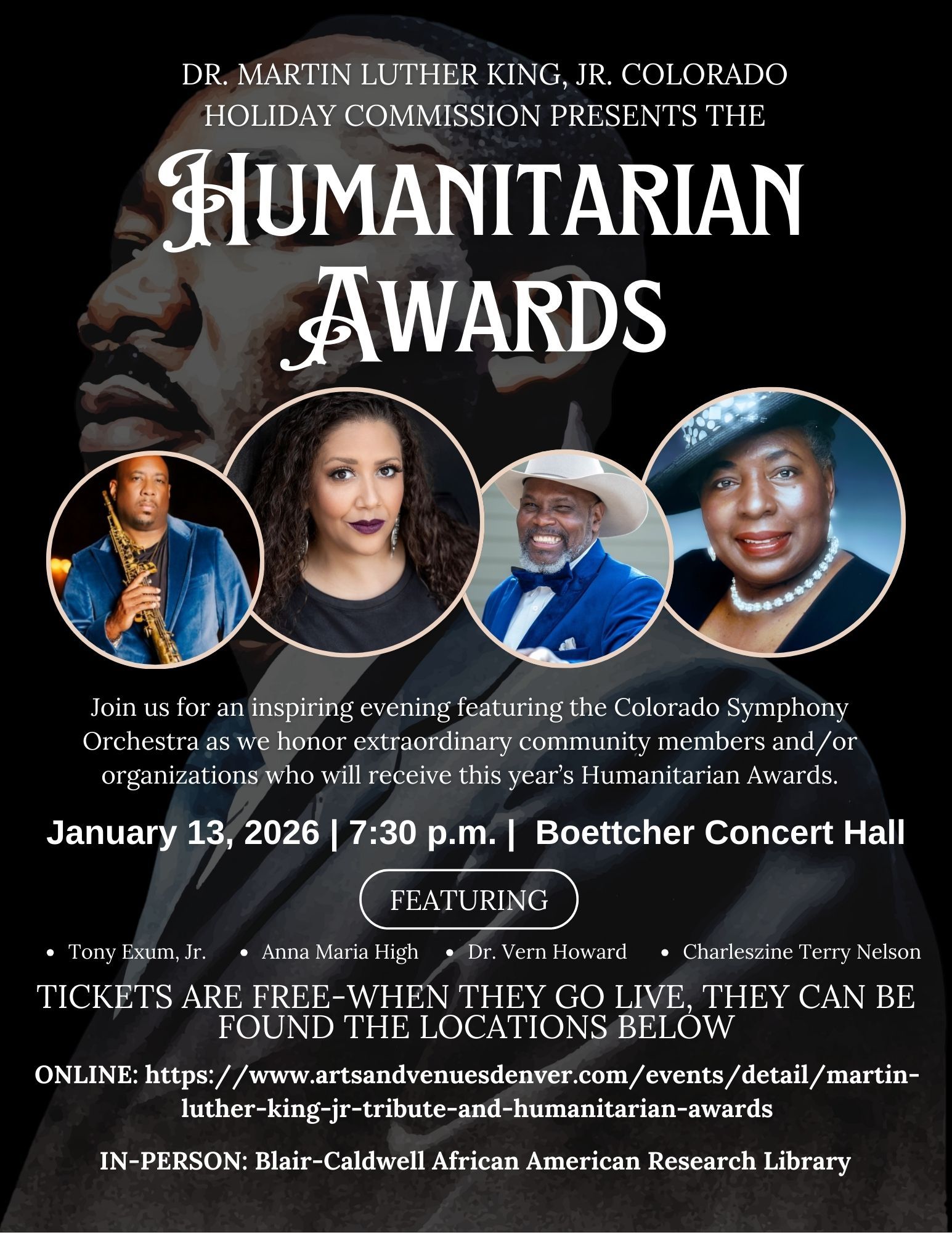 Humanitarian Awards Flyer